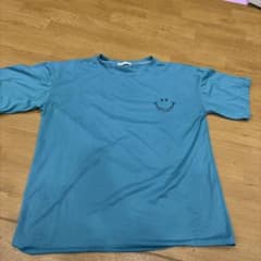 スマイルロゴ 半袖Tシャツ ブルーのサムネイル