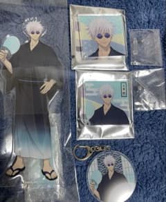 Jujutsu Kaisen Gojo Satoru Acrylic Stand Key Holder Hanayashiki Kaisen Kaisen 4 Piece Set