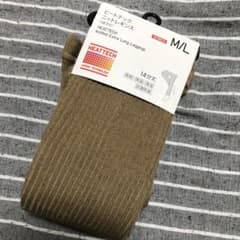 ユニクロ ヒートテック　ニットレギンスのサムネイル