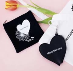 mini 3月号付録　Mardi Mercredi チャーム＆ フラットポーチ