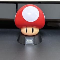 スーパーマリオ キャラクターライト スーパーキノコ 赤キノコ