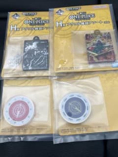 이치 반 쿠지 원피스 H 상 아크릴 잡화 아소트 4 점 세트