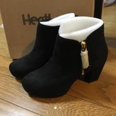 Heather ヘザー サイドジップブーツのサムネイル
