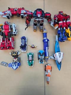 m*娘様 合体玩具戦隊ヒーロー　アルティメットダイボウケン他　中古品のサムネイル