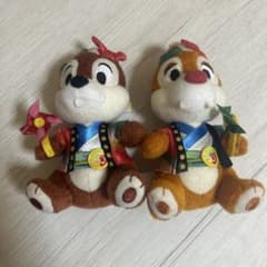 2018 チップとデール ぬいぐるみバッジ 2個セットのサムネイル