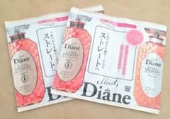❰先月もらった物です❱モイストダイアン　シャンプー＆トリートメント　サンプルのサムネイル
