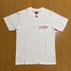 未使用 Supreme Mesh Stripe Pocket Tee 19ss - メルカリ