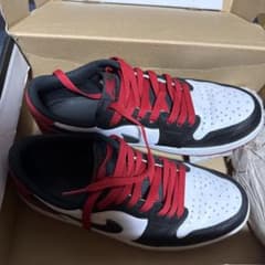 Air Jordan スニーカー ホワイト/ブラック/レッドのサムネイル