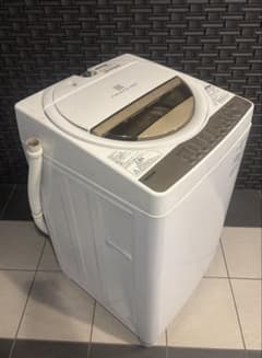 【大阪府無料配達】 TOSHIBA 洗濯機　AW-6G8 R-362 大阪府無料配達】 TOSHIBA 洗濯機 AW-6G8 R-362 - メルカリ