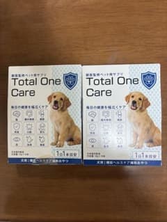 Total One Care 犬用サプリメント 10本×2 - メルカリ