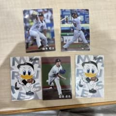 カルビー プロ野球チップス 2025 千葉ロッテマリーンズ 5枚セットのサムネイル