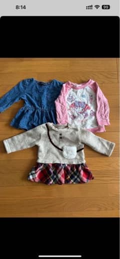 女の子　まとめ売り　80cm 6枚セットのサムネイル