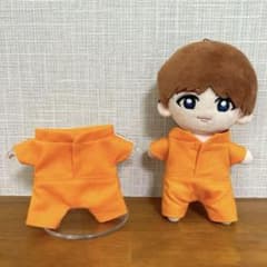 推しぬい服 つなぎ(オレンジ)のサムネイル