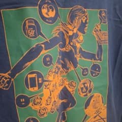ジョジョの奇妙な冒険 ジョジョリオン 広瀬康穂デザイン Tシャツ Lサイズのサムネイル