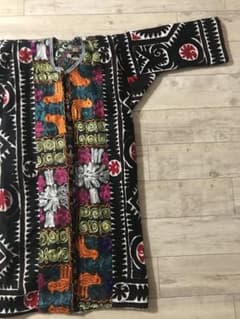 スザニガウン スザニ刺繍 ヴィンテージ 手刺繍 ヴィンテージ スザニ刺繍 スザニガウン スザニジャケット - メルカリ