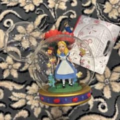 ディズニー 不思議の国のアリス ガラス オーナメント - メルカリ