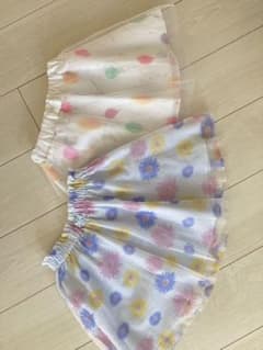 『訳あり』120cm チュールスカート セットのサムネイル