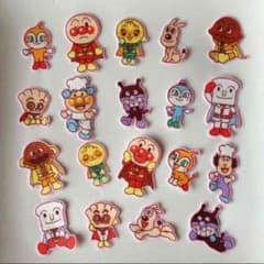 布シール＊アンパンマン ピンク＊19枚のサムネイル