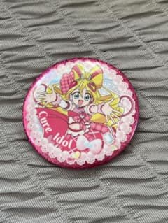 キミプリ　プリキュアＢＩＧホログラム缶バッジキャンデー　キュアアイドルのサムネイル