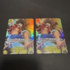 モンキーDルフィ　シークレット　OP15 2枚セットのサムネイル