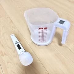 dretec 電子計量カップ&電子計量スプーンのサムネイル