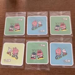 PARCOとカナヘイ　コースター６枚のサムネイル