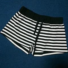 新品タグつき ボーダーパンツのサムネイル