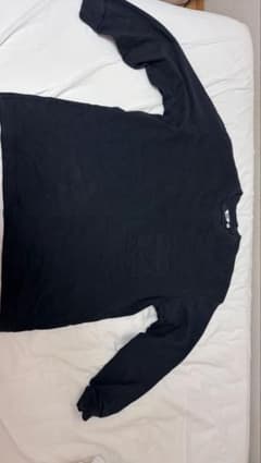 UNIQLO U クルーネック長袖Tシャツ ブラック XXLのサムネイル