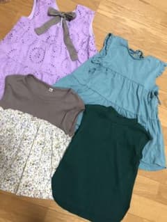 7着SET売り⭐︎女の子 トップスデニムのサムネイル