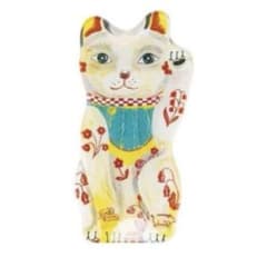 新品 ナタリーレテ ガラスプレート 招き猫 A ねこ ネコ キャット
