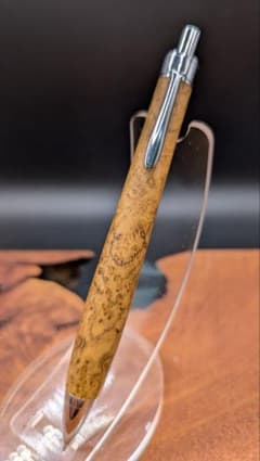 806極上　チーク　瘤杢　木軸シャーペン　ボールペン　9000円 m70697874645_1.jpg?1783069723