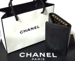 みるく！☆CHANEL ☆6連 キーケース ブラック レザー&ショッパー みるく様専用！☆CHANEL ☆6連 キーケース ブラック レザー&ショッパー