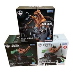 一番くじワンピース両翼決戦ゾロラストワン賞＆ゾロA賞＆D賞クイーンのサムネイル