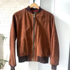 ボーイズマーケット別注 Vanson スエードジャケット - メルカリ
