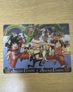 希少】ワンピース ドラゴンボール 40周年記念特別コラボカード - メルカリ