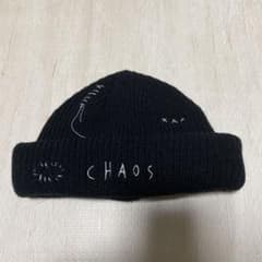 アザストーキョー　CHAOS 刺繍 ニット帽のサムネイル
