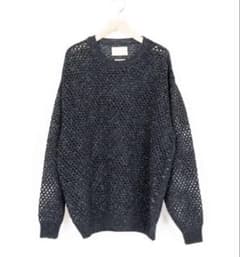 yoke MESHED KNIT CREWNECK 22SSのサムネイル