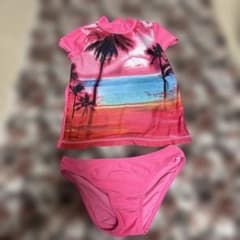 PLACE 水着 7/8サイズ ピンクのサムネイル