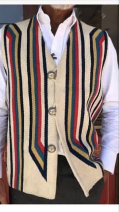 <美品> TRUJILLO’S チマヨベスト M相当 ボーイズマーケット 美品】TRUJILLOS トルフィリオス ボーイズマーケット別注 ラグベスト