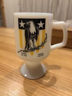 83rd THUNDERBOLT 우유 유리 머그잔