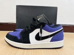 Nike air jordan 1 low Cort purple US9のサムネイル