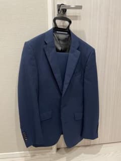 Perfect Suit Factory ネイビー ストライプ ビジネススーツのサムネイル