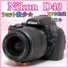 ⭐️カメラデビューにも⭐️Nikon D40 デジタル一眼レフ ニコン - メルカリ