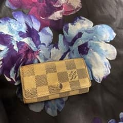 LOUIS VUITTON ダミエ アズール キーケース 4連 - メルカリ