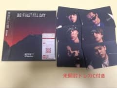 BE:FIRST ALL DAY CD＋トレカCのサムネイル