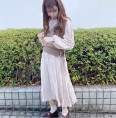 カシュクールベスト×クシュワンピースセット♪のサムネイル