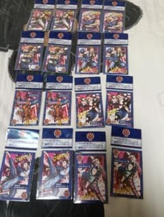 세븐 일레븐 레드 불 스트리트 파이터 6 카드 컴플리트 2 세트