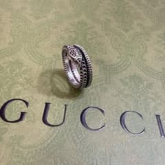 GUCCI グッチ ガーデン スネーク リング シルバー 925 指輪 16号のサムネイル
