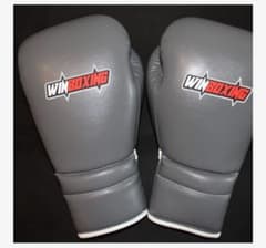 WINBOXING 牛皮革製ボクシンググローブ 12 oz グレー WINBOXING 牛皮革製ボクシンググローブ 12 oz グレー - メルカリ