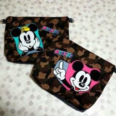 お値下げしました☆リメイク☆おそろいクラッチバッグのサムネイル